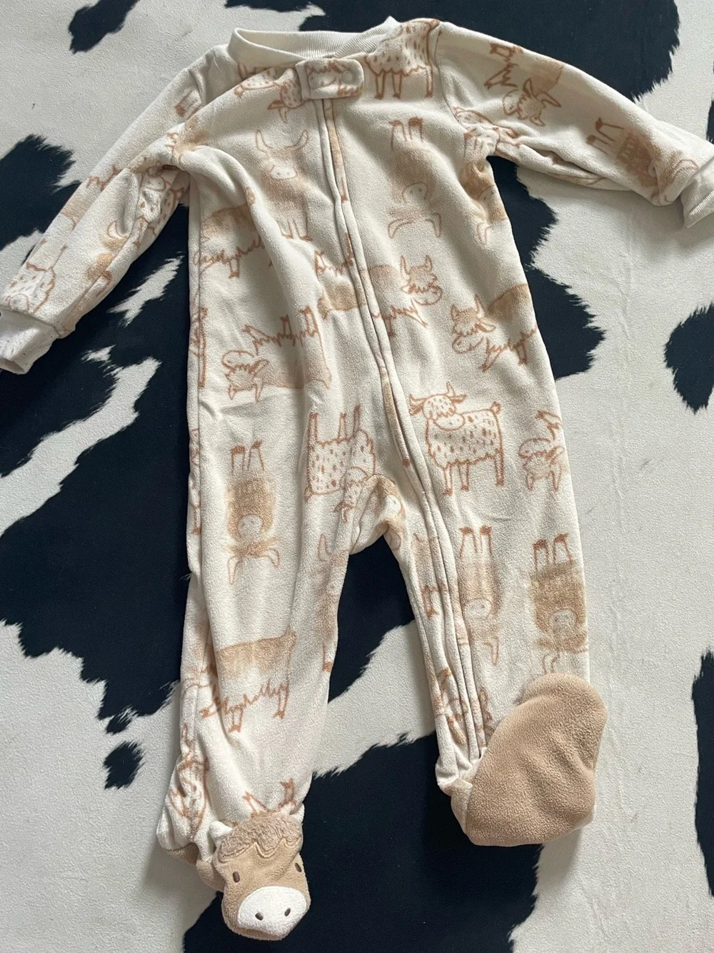 Fleece Western Footie Sleeper Bundle